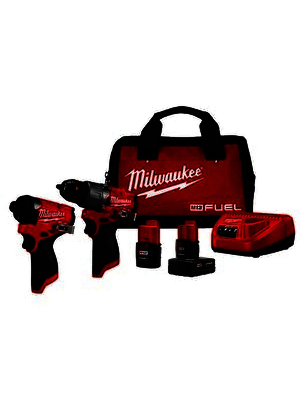 Milwaukee M12 FUEL Hammer Drill and Impact Driver Combo Kit
